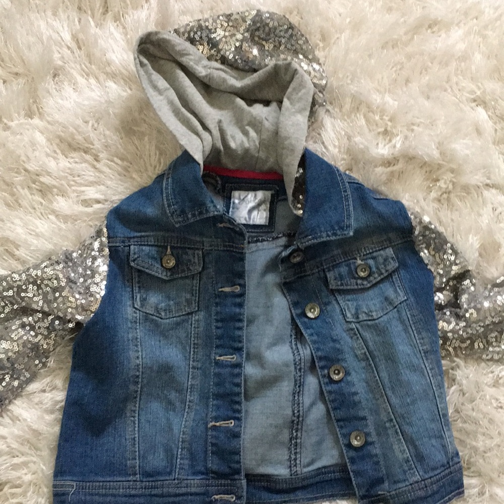 Justice jean jacket RARE